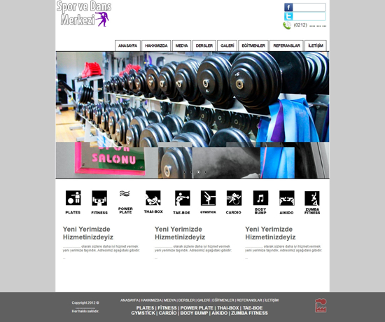 Picture of SPORTS AND DANCE WEBSITE