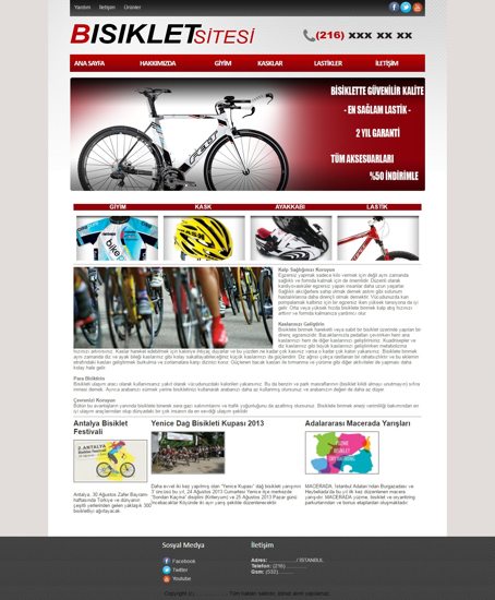 Picture of CYCLING WEBSITE